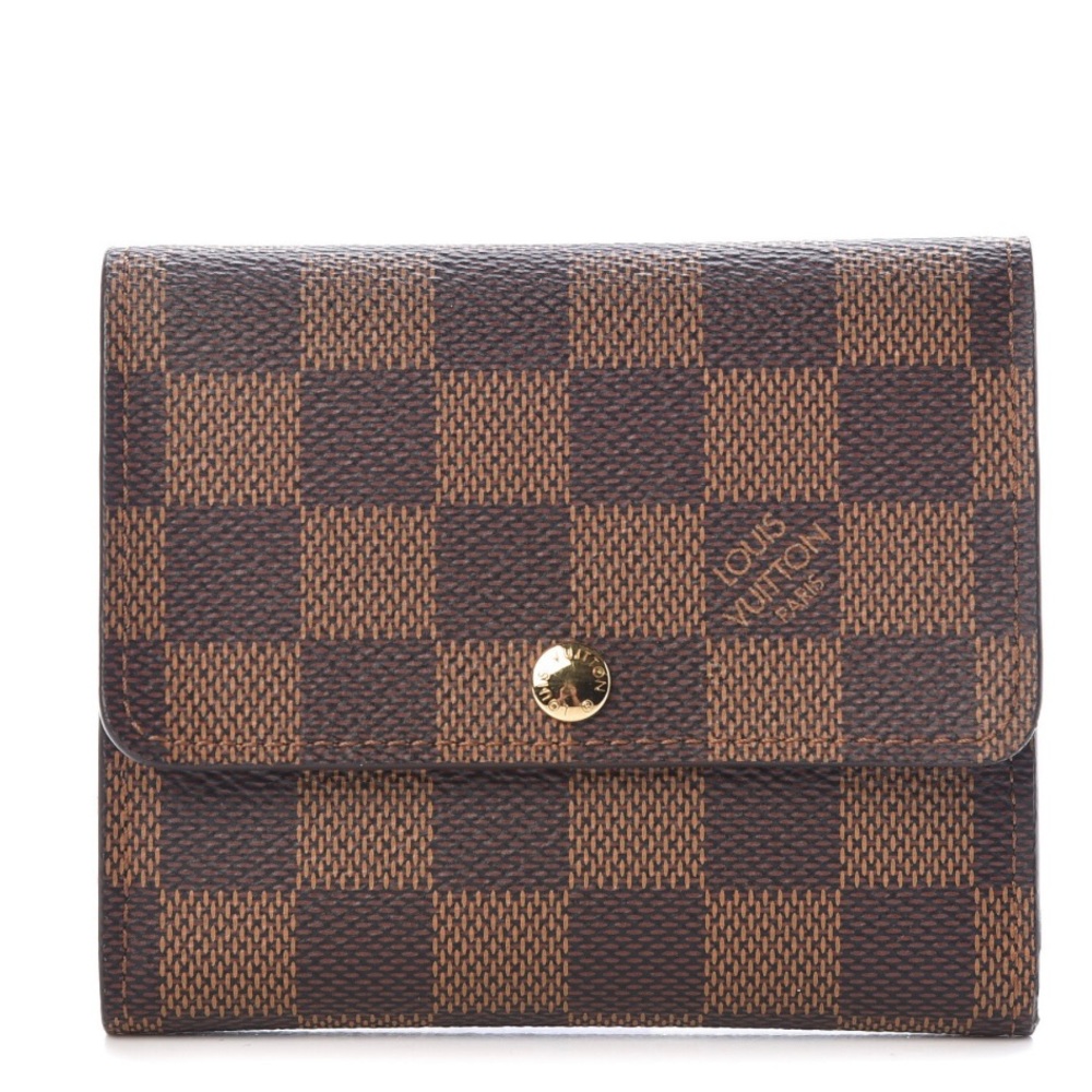 Louis Vuitton wallet in Damier Ebene